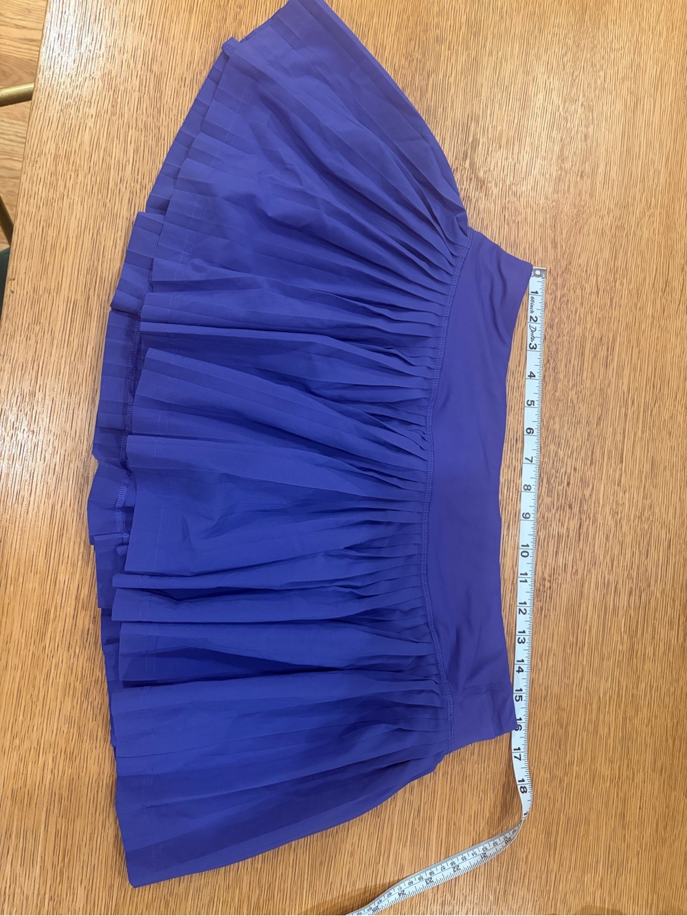 Lululemon Pleated Purple Skirt